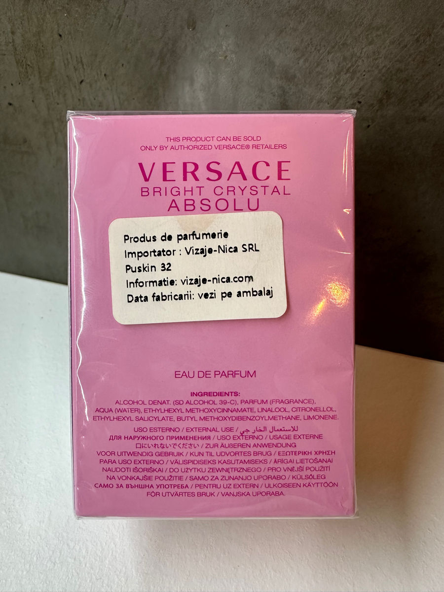 Parfum Versace Bright Crystal Absolu (Femei ) foto 2