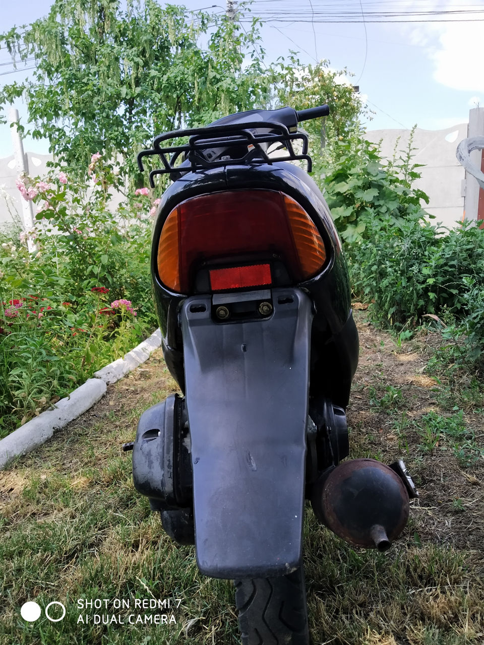 Глушитель honda dio 34