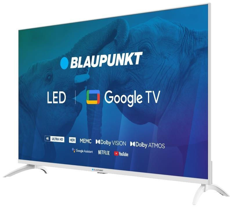 Телевизор Blaupunkt 43UBG6010      Стильный телевизор Google TV в белом корпусе!  4К! foto 0