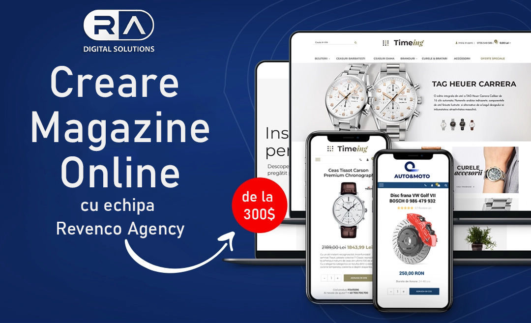 Creare Online Magazin la cheie foto 0