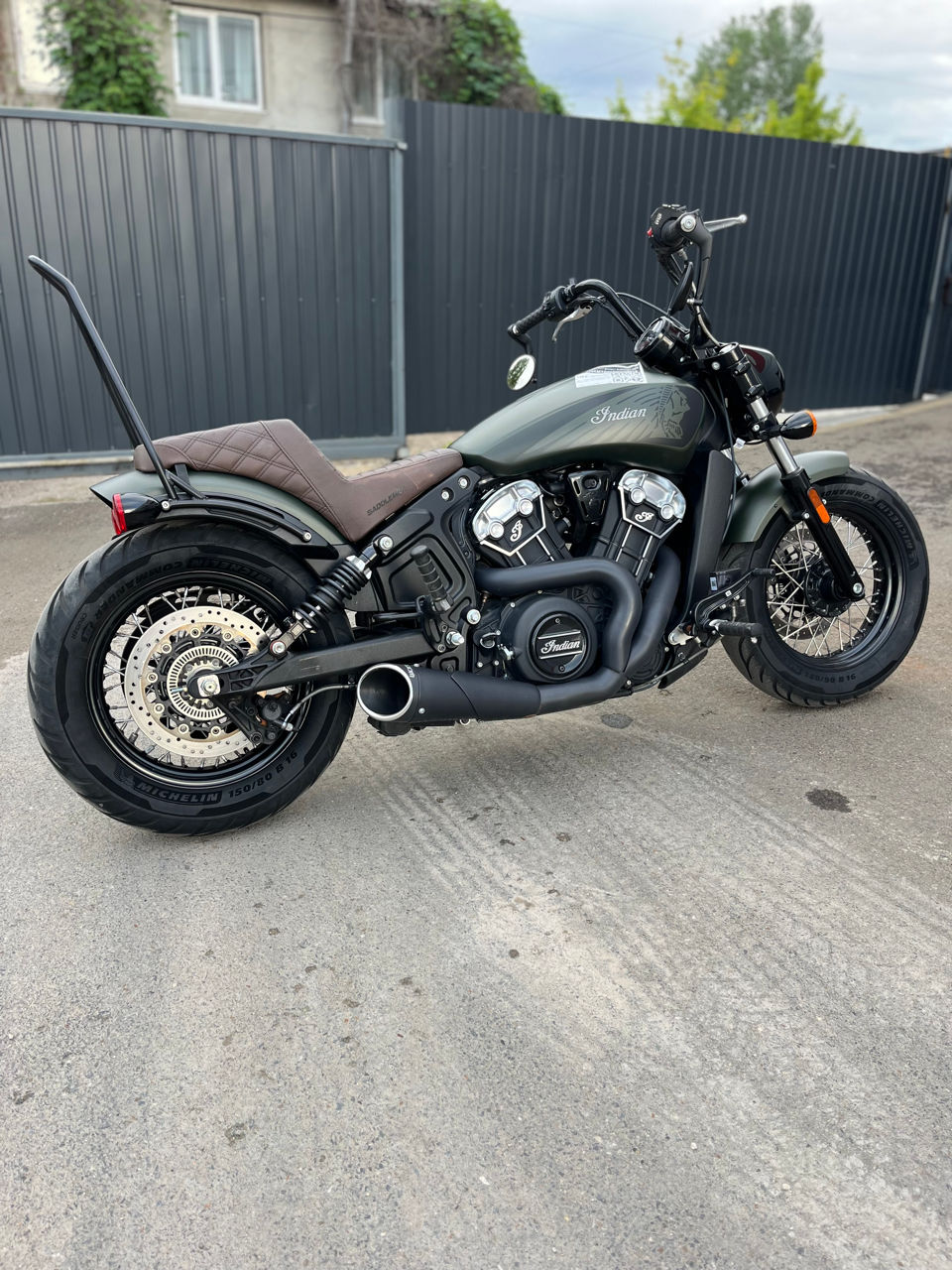 Indian Motorcycle Scout bobber  фото 2