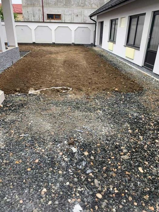 Montaj pavaj si borduri, amenajari exterioare/установка тротуарная плитка и бордюров foto 14