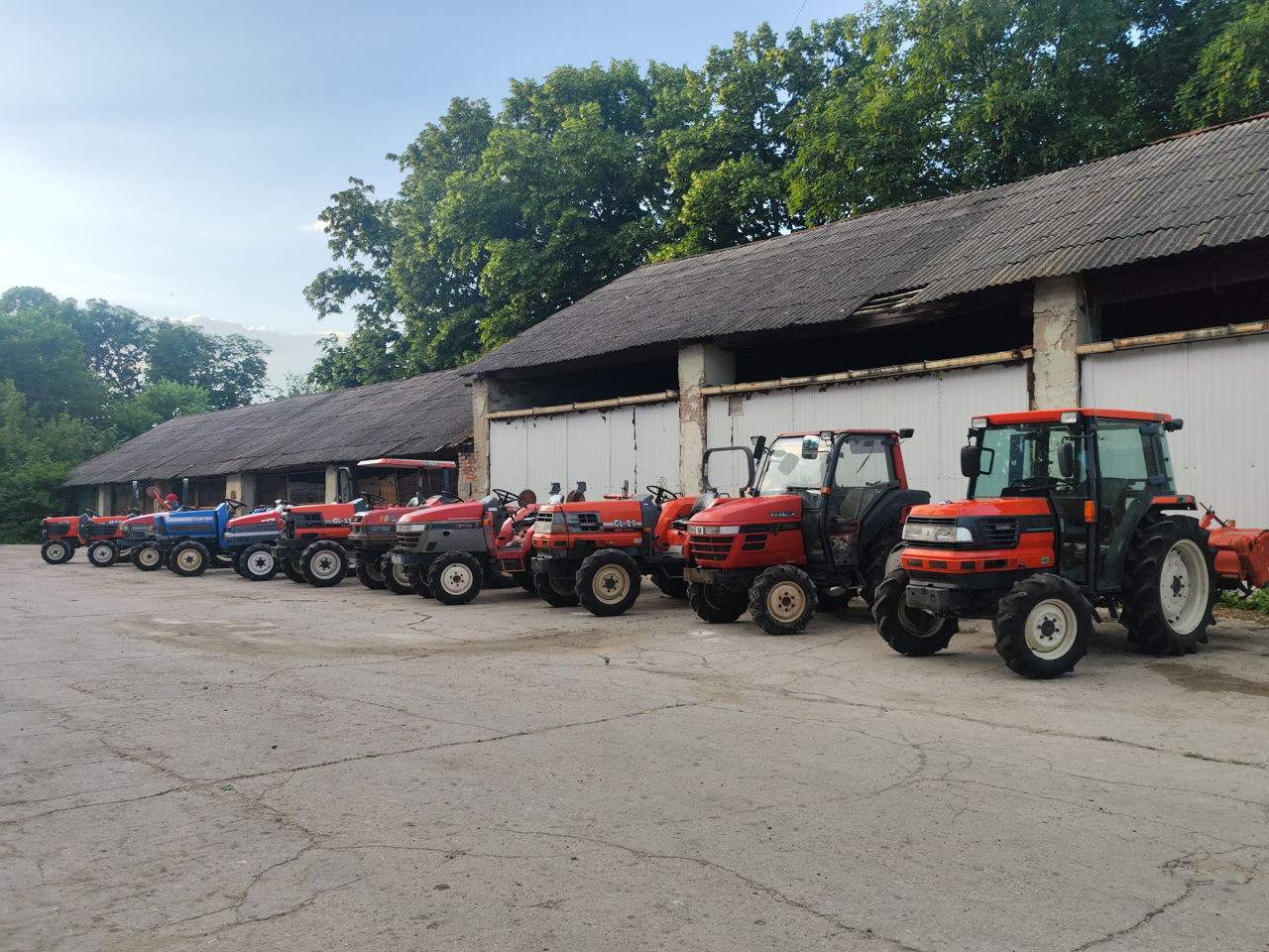 Tractor japonez - Yanmar AF 222s+freza+încărcător acte+transport foto 8