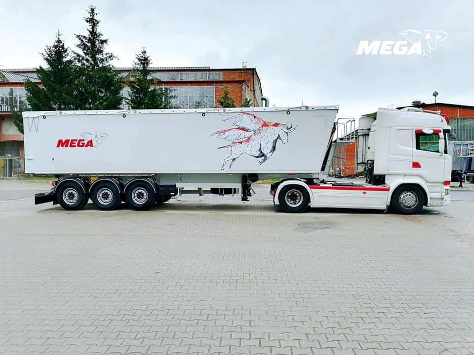 Semiremorcă cereale Mega volum 50mc - 55mc - 60mc Light3-noua foto 5