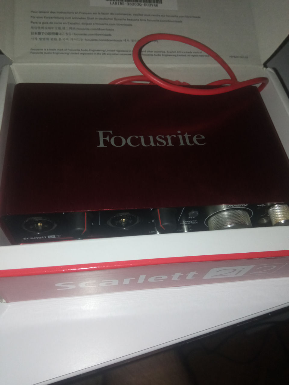 Починить звуковую карту focusrite