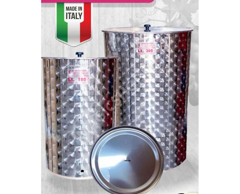 Butoaie inox, capac pneumatic 100l, 150l, 200l, 300l, 400l, 500l, 600l, 700l, 1000 l !!! foto 1