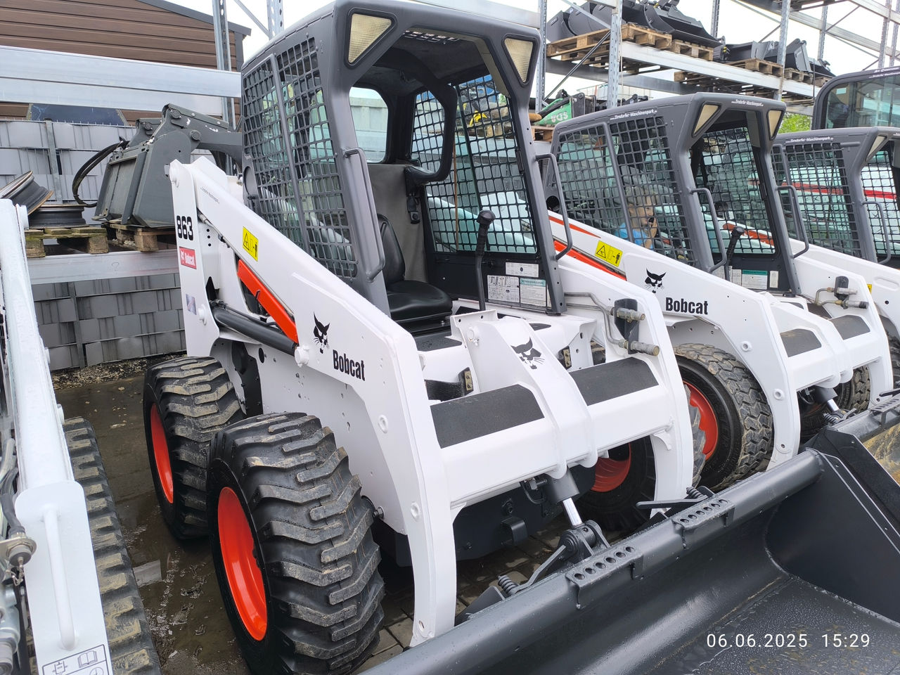 Мини погрузчик Bobcat 863 Turbo фото 0