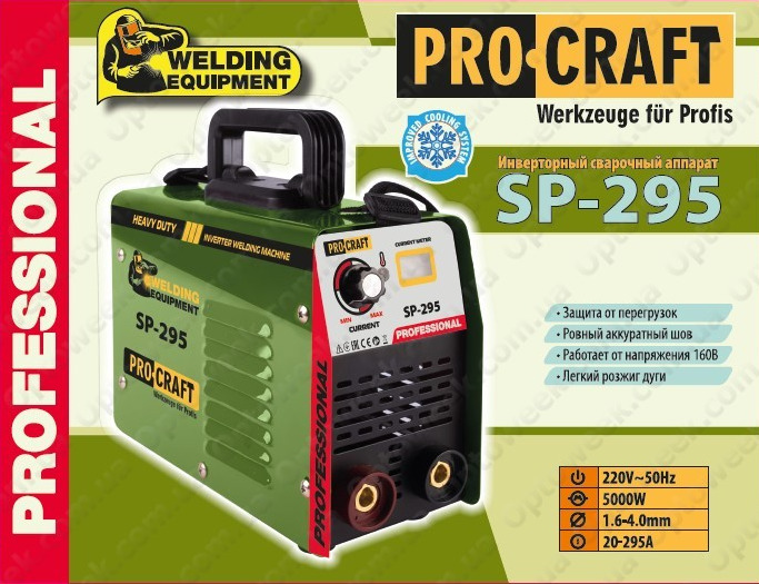 Сварочные аппараты Procraft SP 295 foto 4