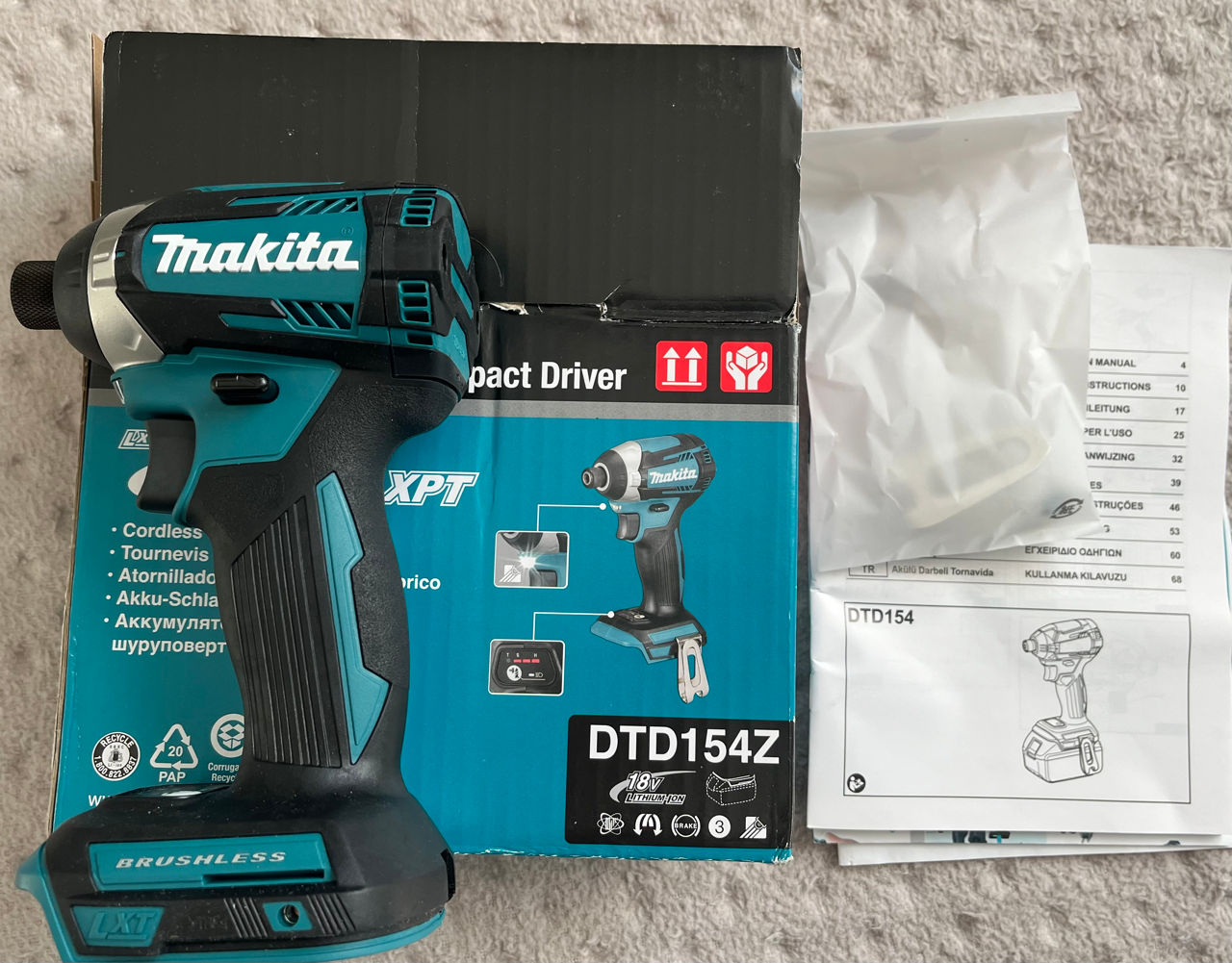 Impact Makita DTD 154Z foto 0