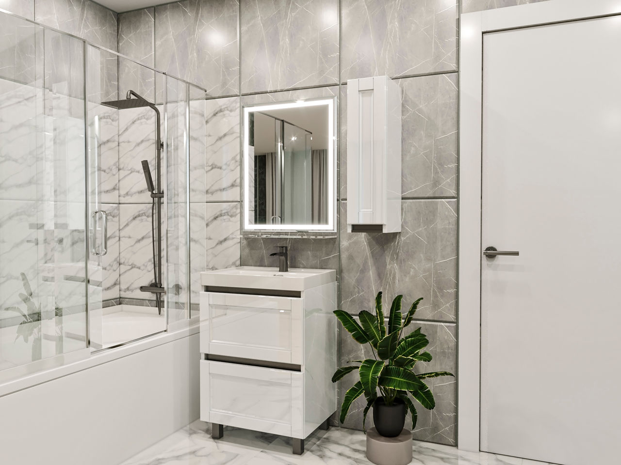 Мебель в ванную МДФ краска-глянец/мат.Фабрика.Mobilier baie MDFvopsea-lucios/mat.De la producator. фото 0