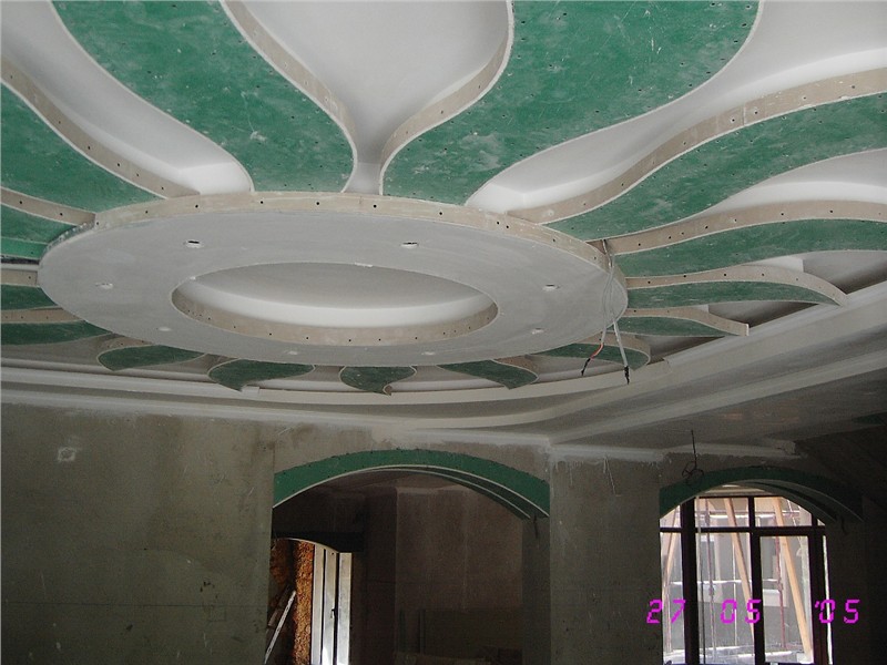 Потолок из гипсокартона таджикистан фигура фото