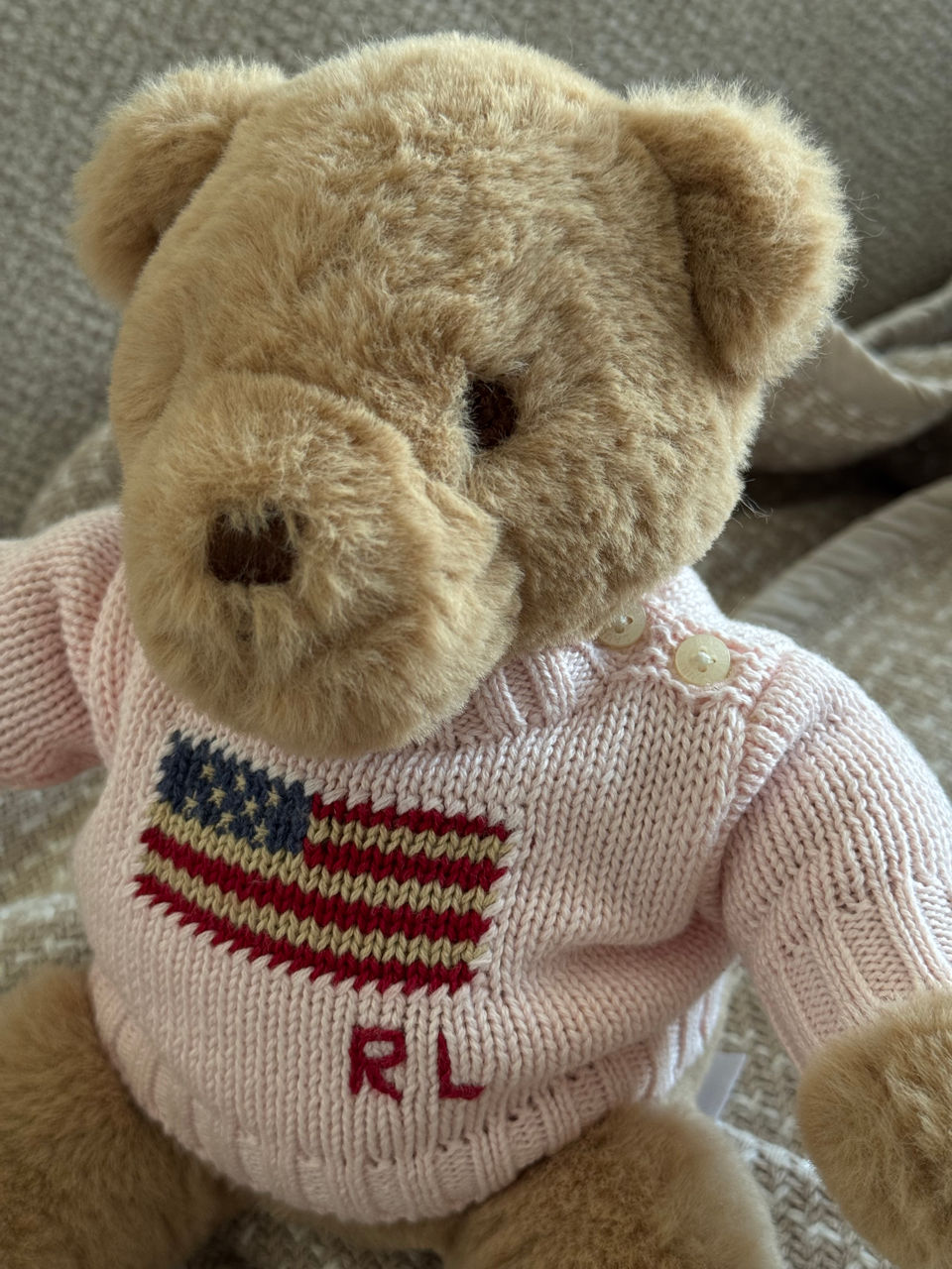 Продам нового мишку Teddy от Ralph Lauren . 100 % оригинал фото 8