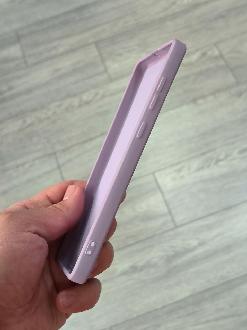 Чехол для Samsung A71 (Grass Purple) фото 3