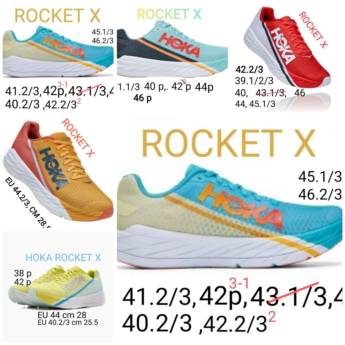 Самые быстрые! Hoka Carbon X2, X3, Rocket X, Mach 4, 5, Rincon 3, Elevon 2. Оригинал! foto 2