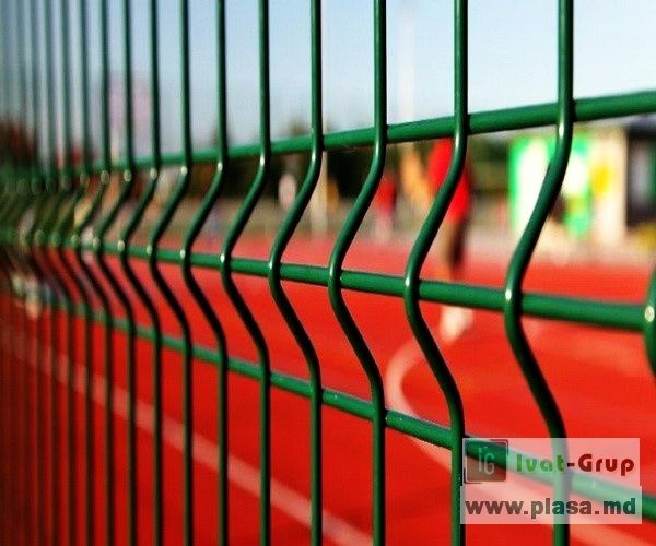 Gard tip jaluzele metalice.Жалюзийный забор в Молдове. foto 16