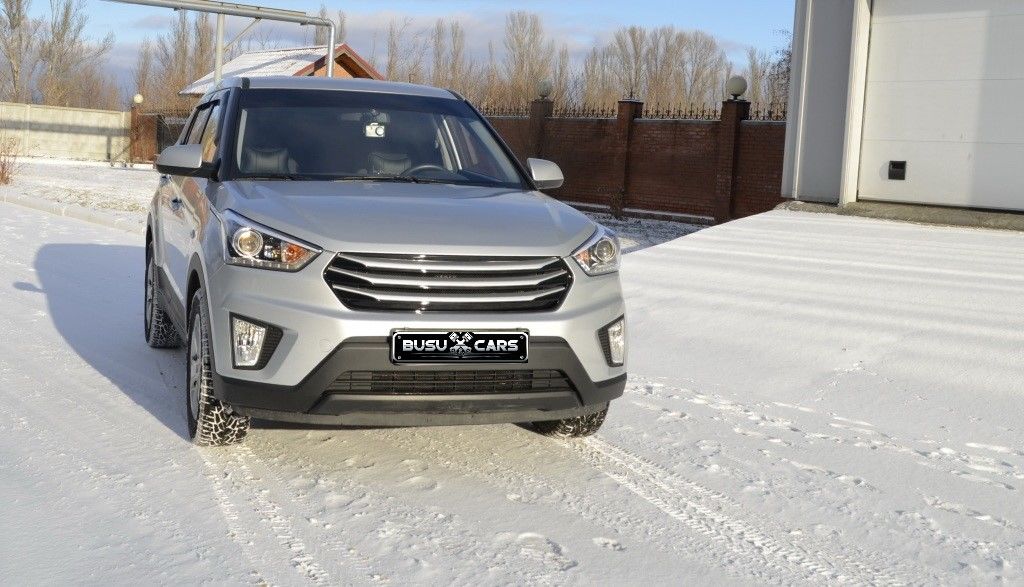 Решетка радиатора "kart" для hyundai creta / grila fata hyundai creta foto 1