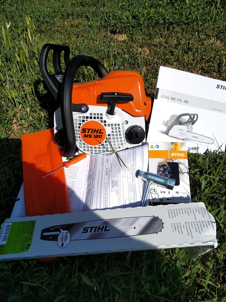 Бензопила Stihl MS 180 foto 2
