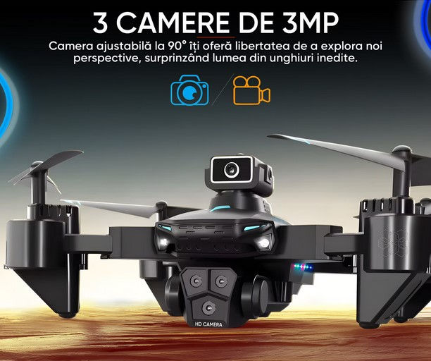 Drona Profesionala Cu Camera HD / Drona Profesionala Cu Camera HD foto 12