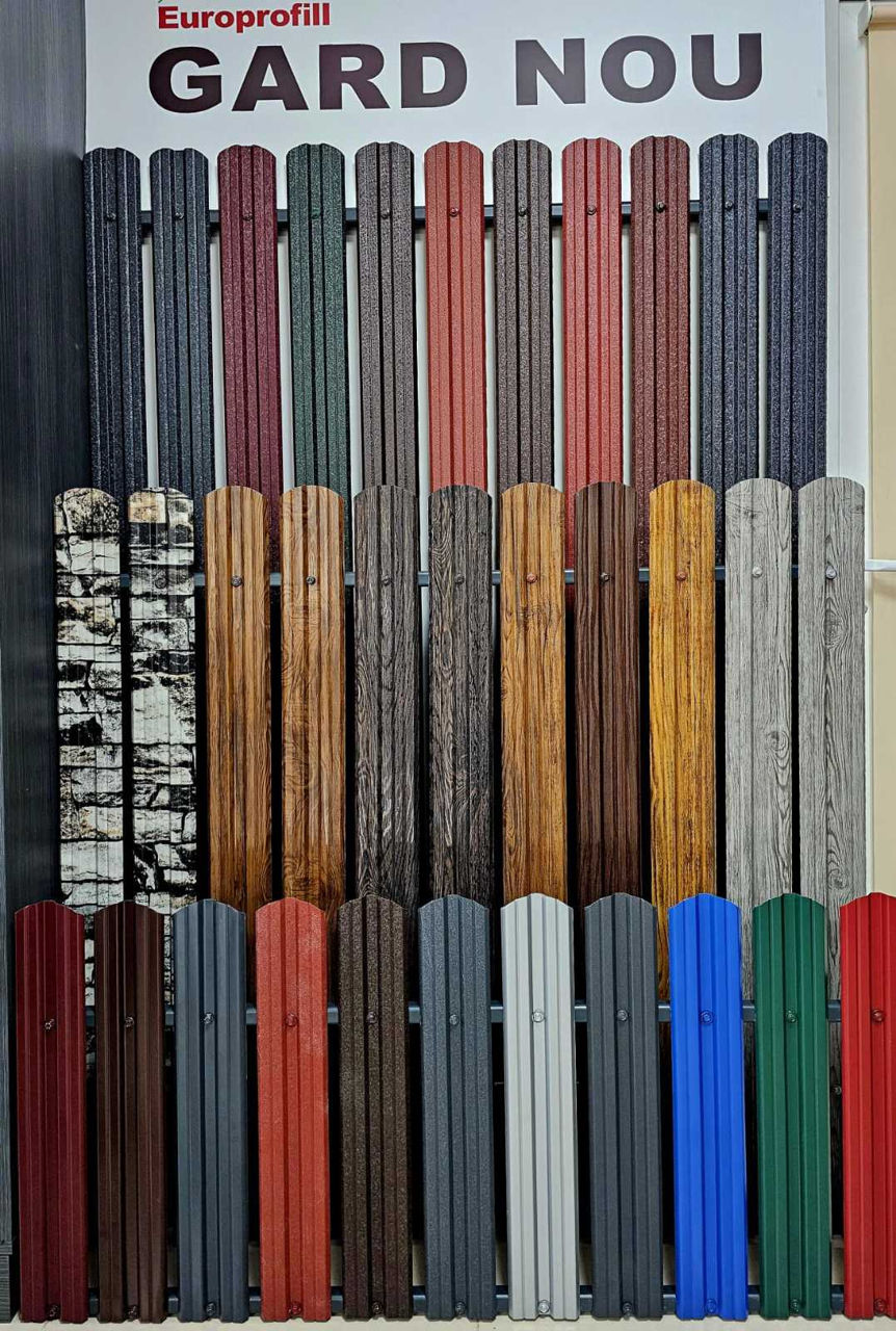 Stachete, Tigla metalica  si Tabla cutata  Europrofill de la producator foto 19
