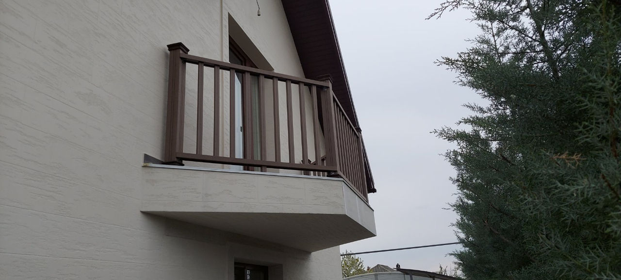 Balustrade din profile wpc lemn plastifiat decking (террасная доска)древесно-полимерный композит foto 12