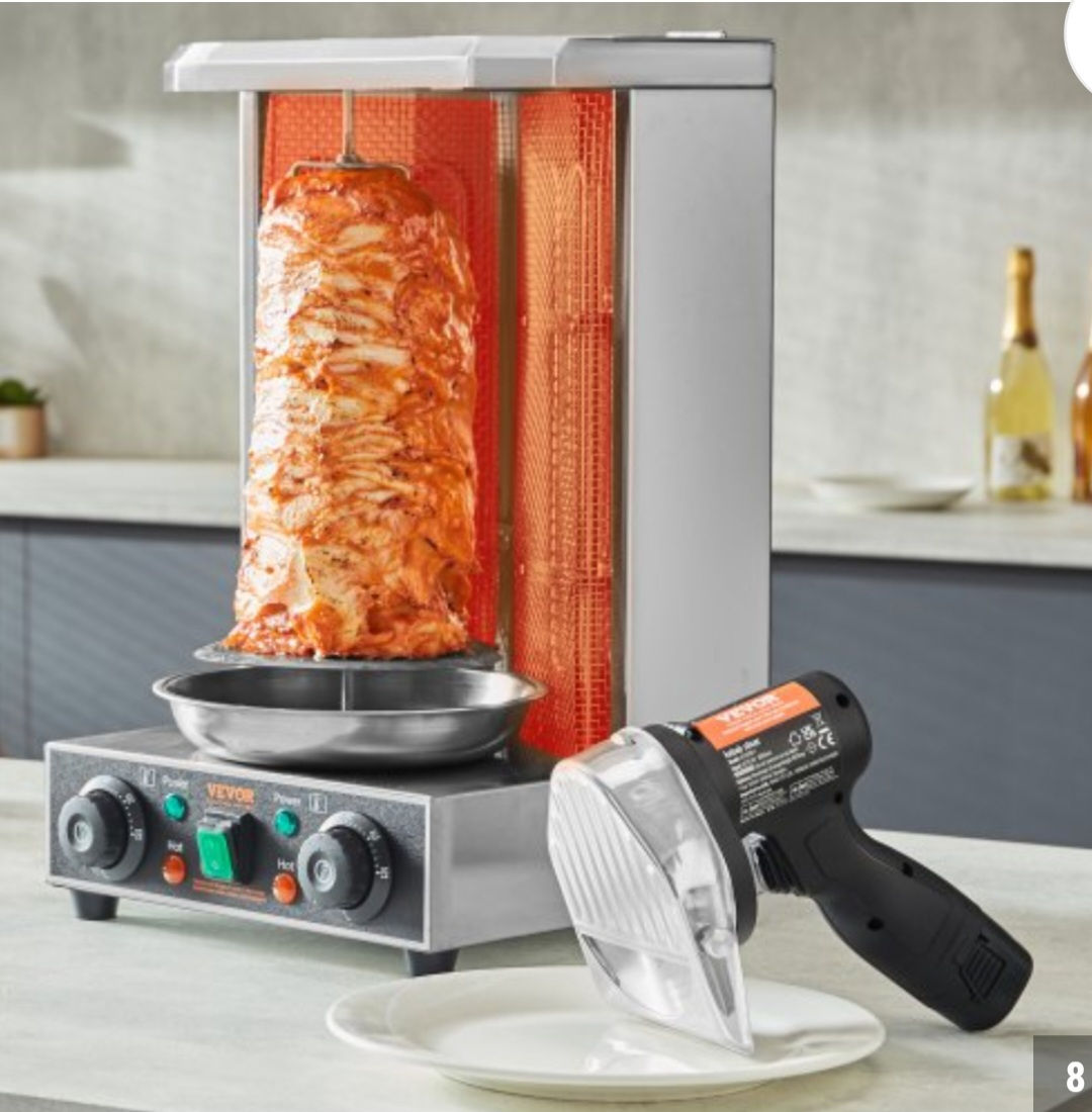 Spre vinzare 3 Doner și 3 Slaiser pentru kebab. Fast food foto 1