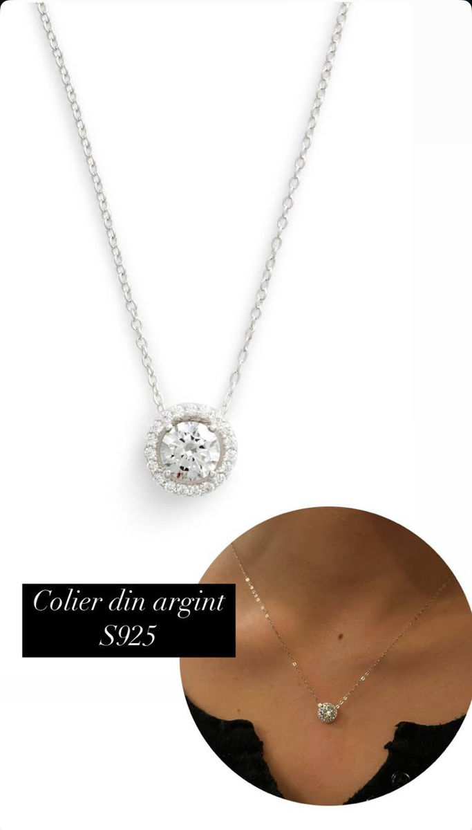 Colier argint  foto 1