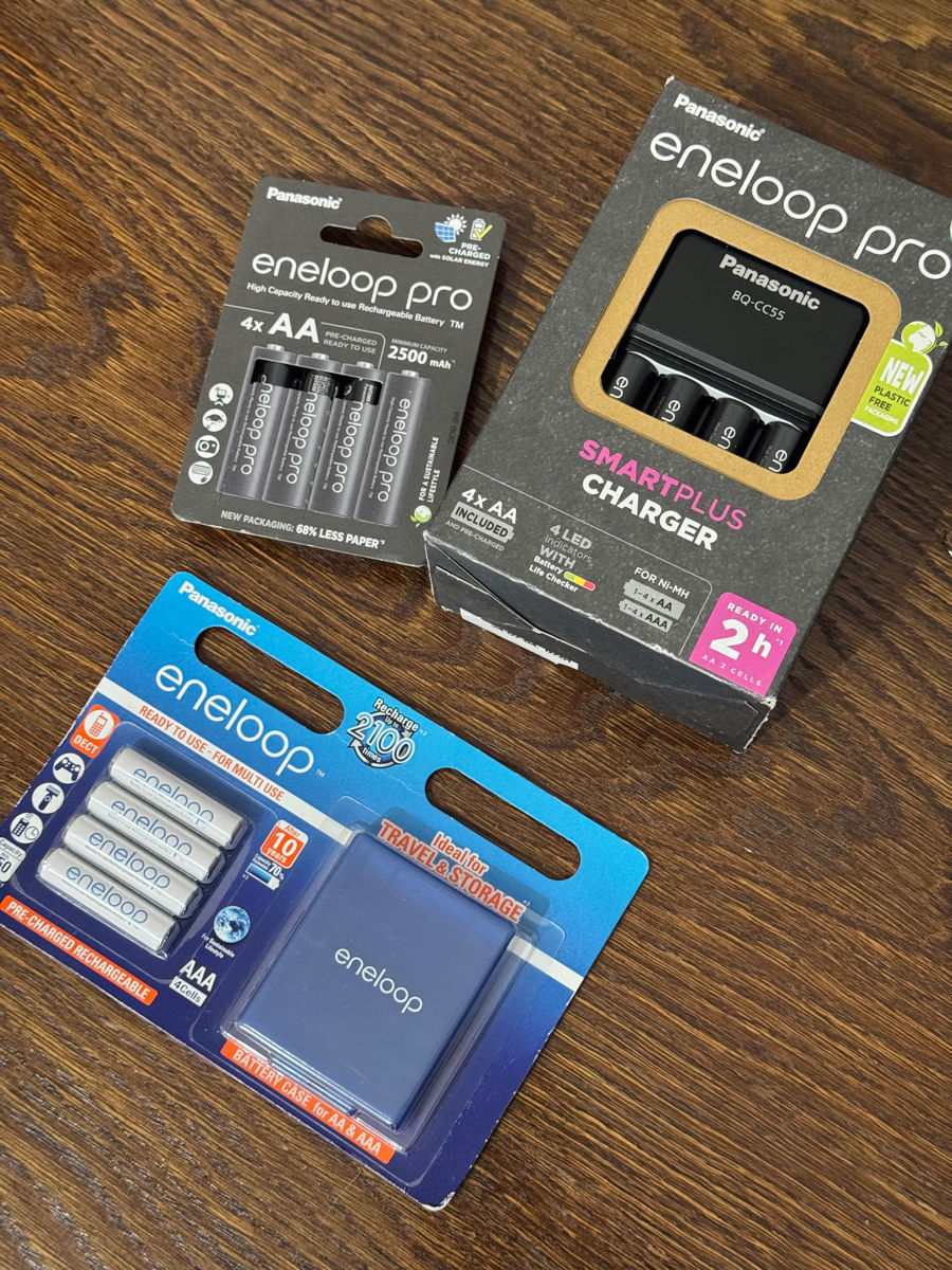 Panasonic Eneloop Pro Acumulatori NI-MH Tip R6 AA de 2500mAh foto 0