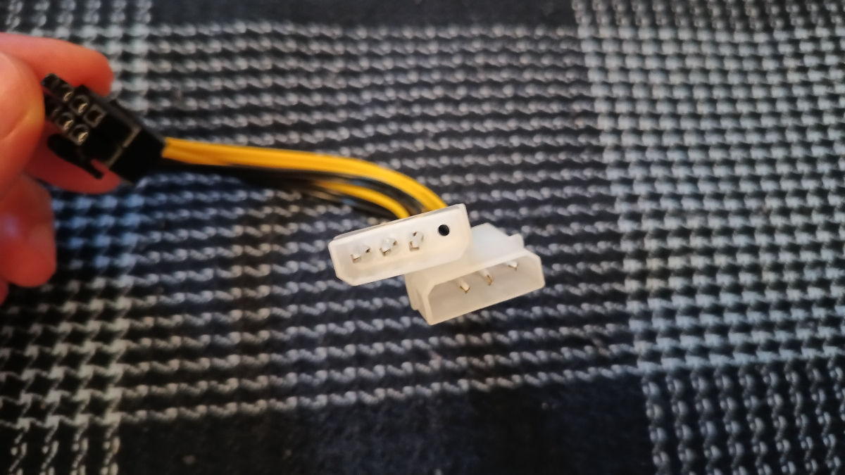 Переходник 6 pin в 8 pin Adaptor, 2 Molex LP4 4 Pin на 8 Pin PCI-E Express Кабель фото 5
