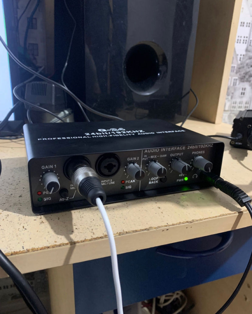 Vînd Audio interface Teyun Q24