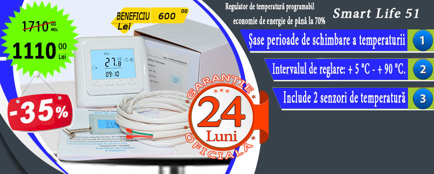 Podea caldă (2024 ultima generație) Infraroșu + Sub laminat + Tehnologie "Heatmax Samoreg" foto 8