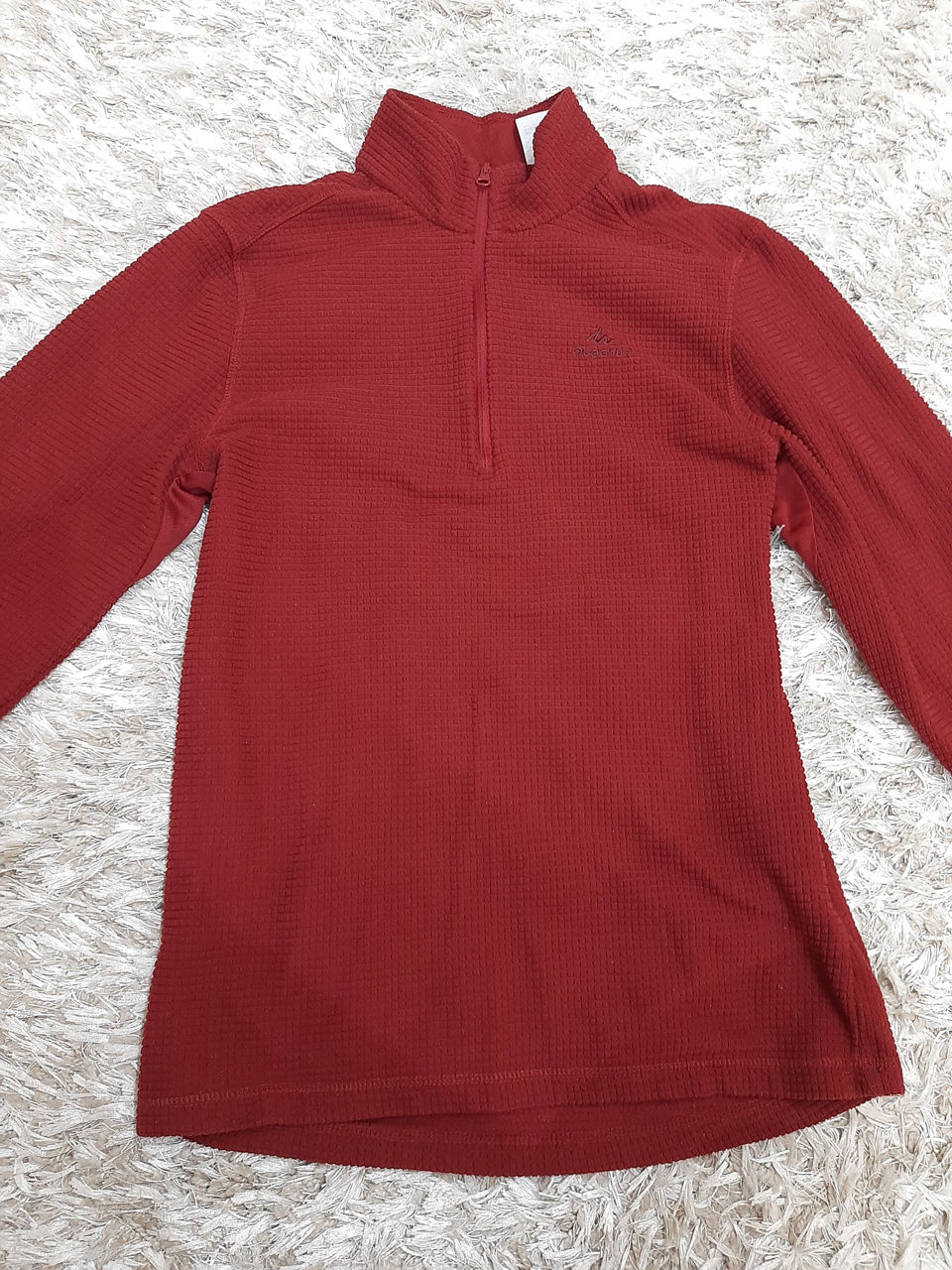 Hanorac sportiv bluza fleece unisex S Decathlon foto 1