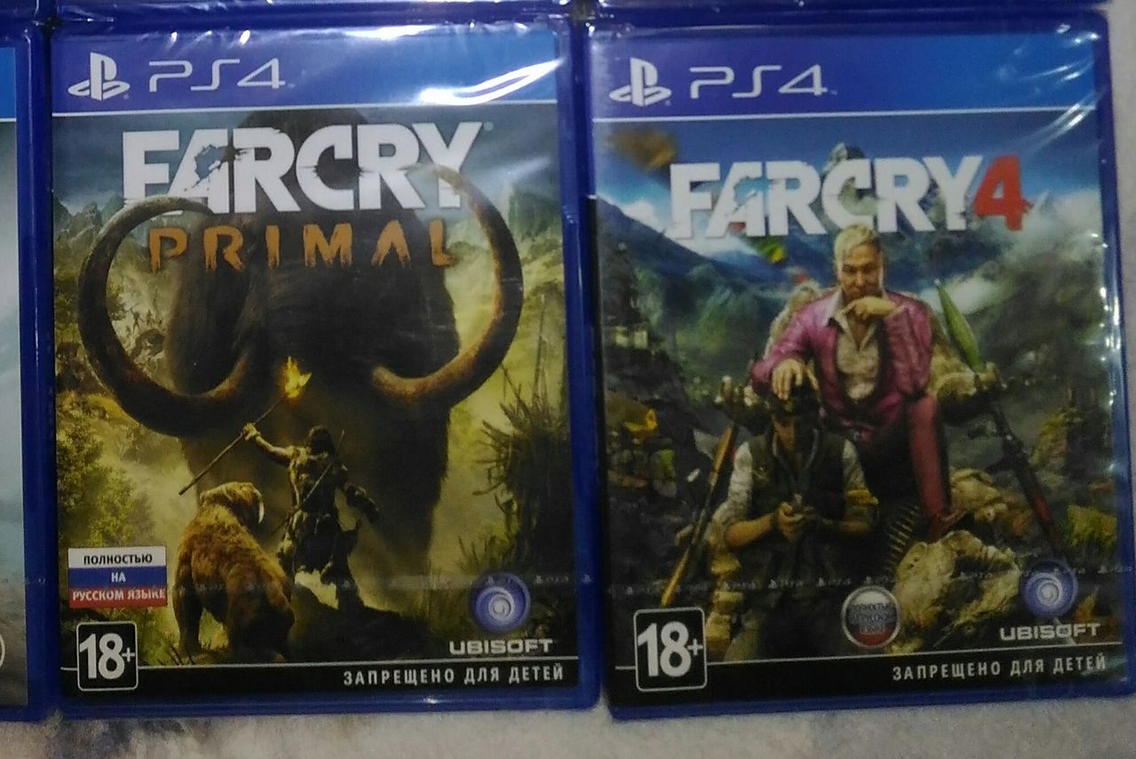 PS4 Far Cry 4,Far Cry Primal и другие игры Playstation 4