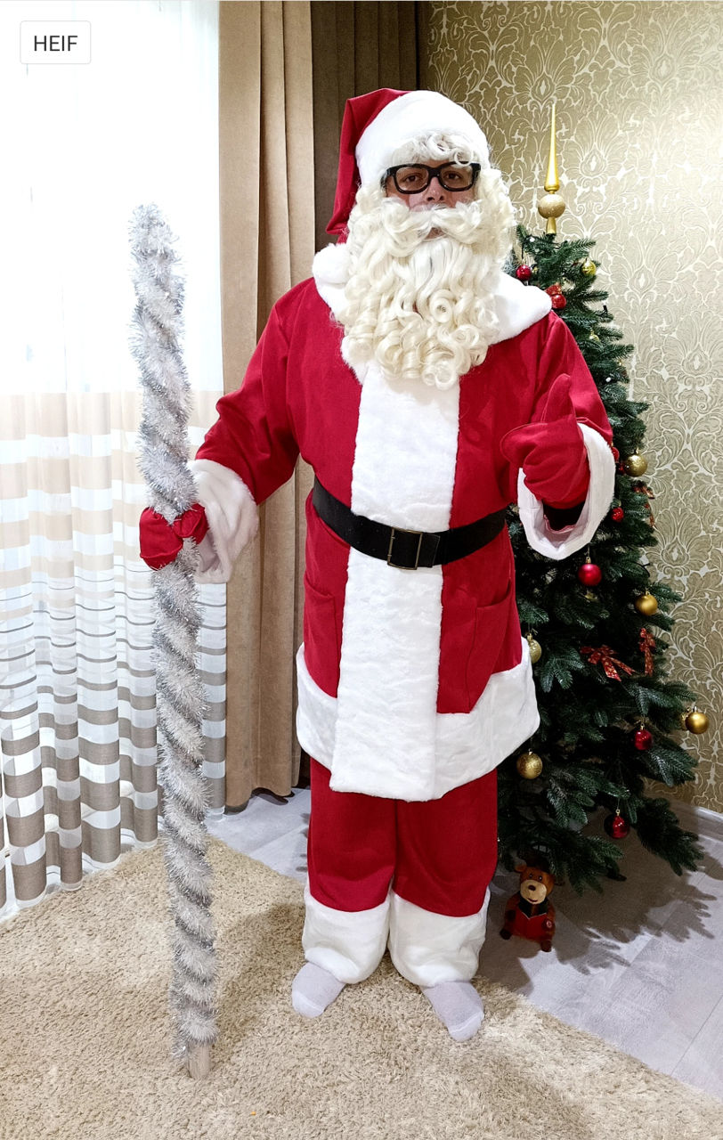 Se dă în chirie costume de Santa Claus, seturi de Moș Crăciun, Fulguța si Craciunița. фото 4