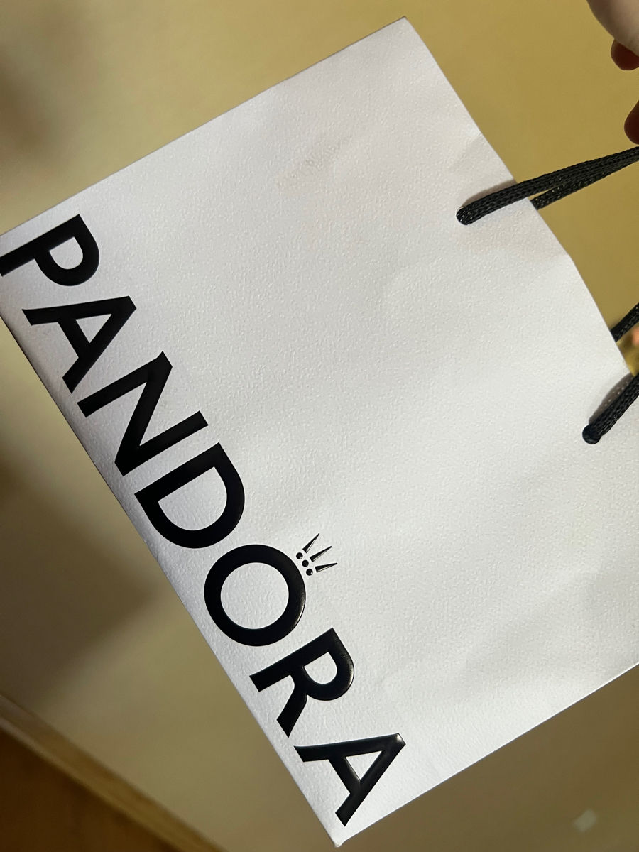 Inel Pandora original – Argint 925 cu piatră roz foto 4