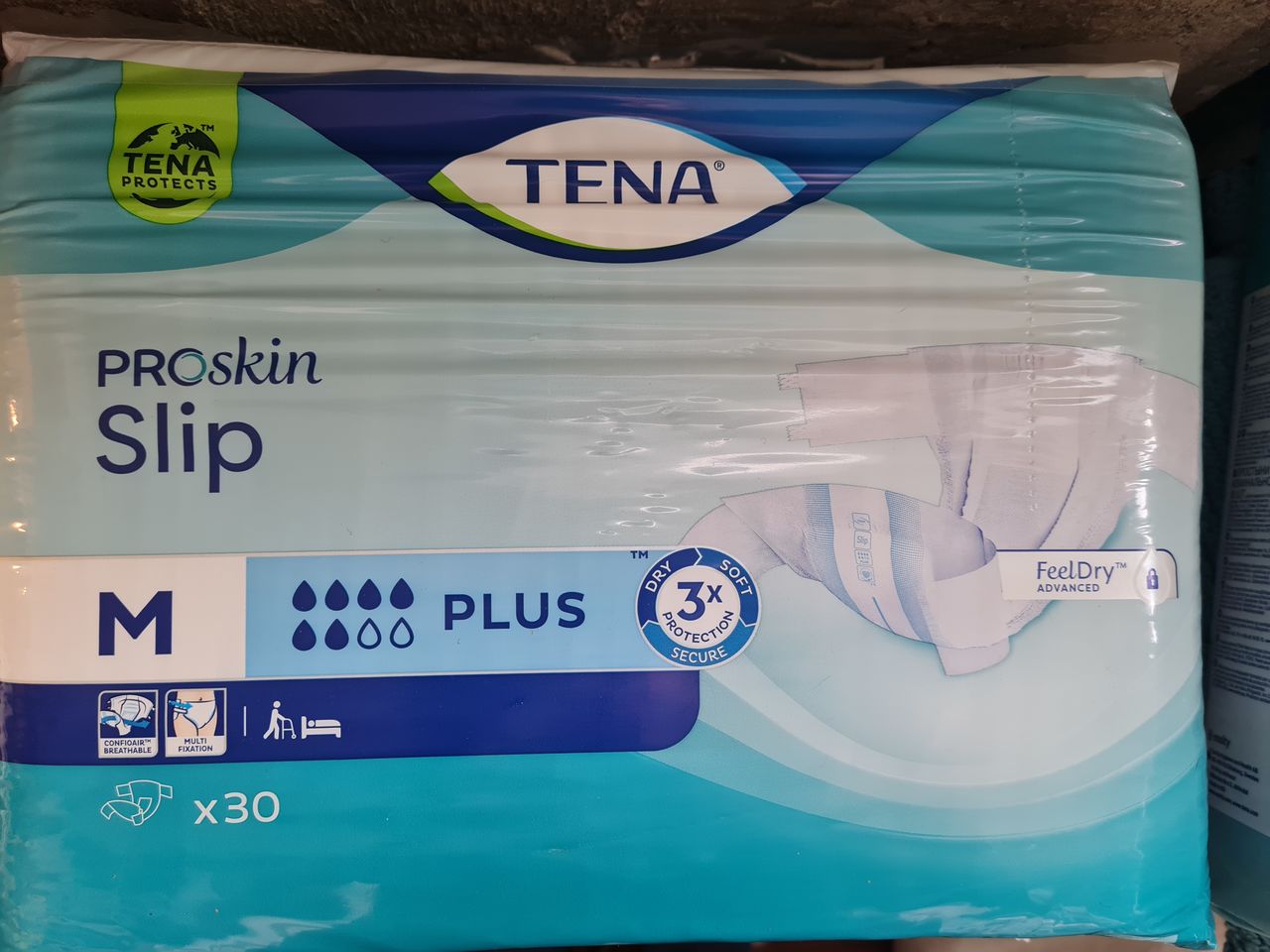 Tena памперсы для взрослых размер М, пеленки 6090