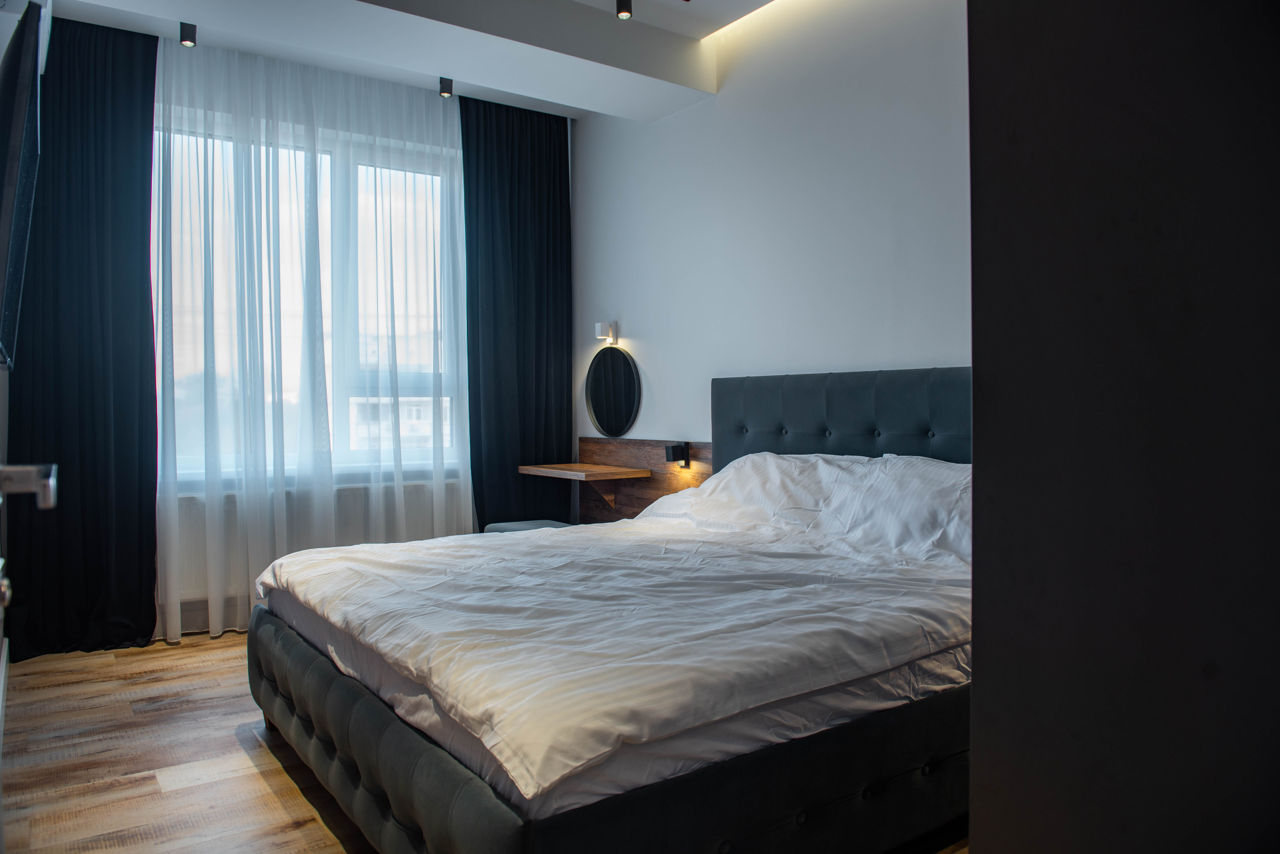 1-комнатная квартира, 52 м², Рышкановка, Кишинёв фото 3