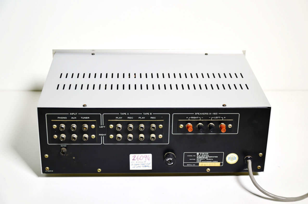 Trio 3300 (Kenwood) Vintage Hi Fi Amplifier - Усилитель с фонокорректором из личной коллекции фото 4