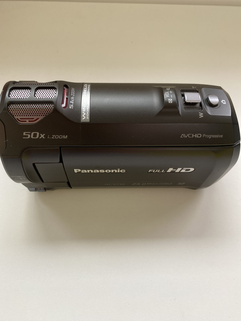 Новая Panasonic hc-v730.