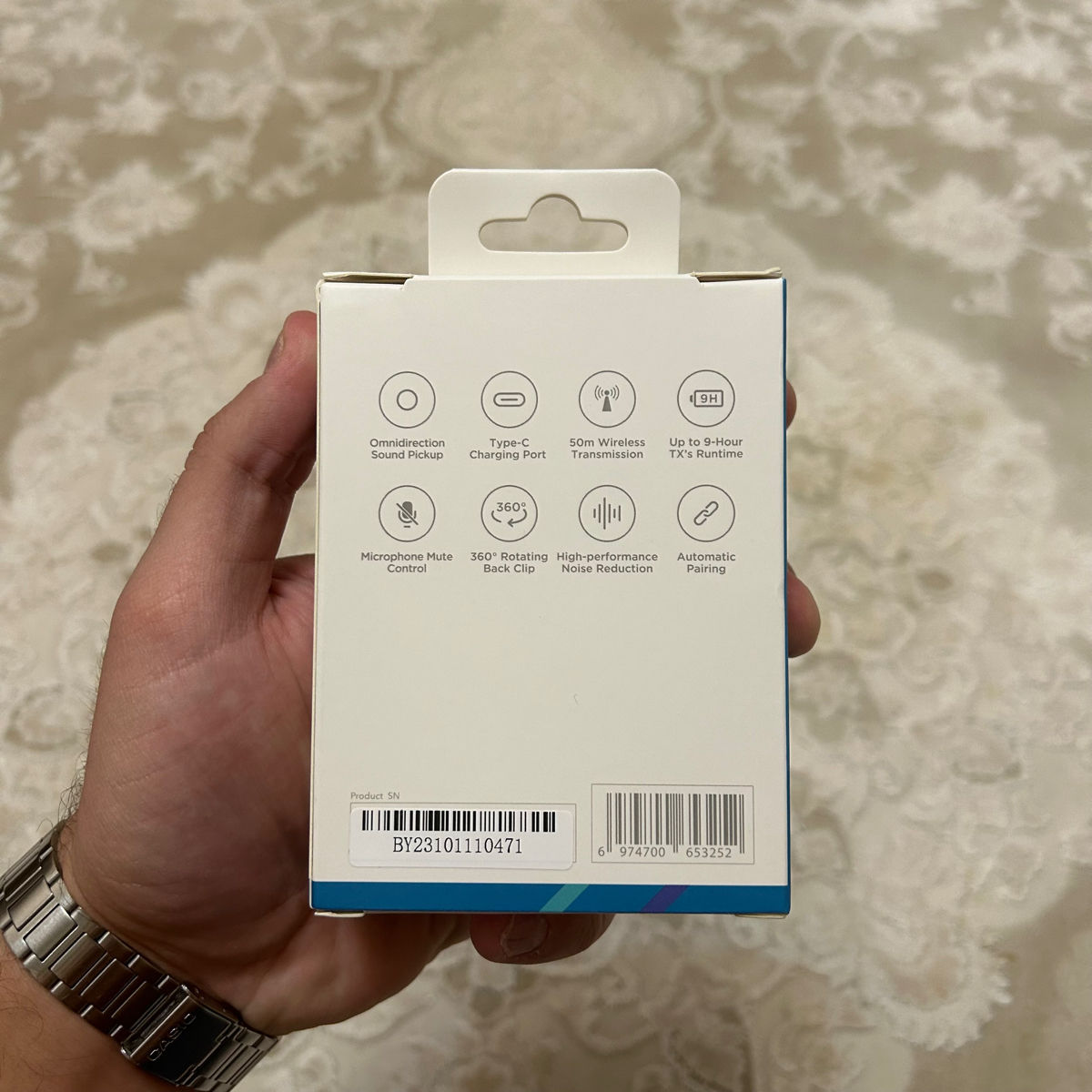 Microfon Boya BY-V20 for iPhone & Android фото 1