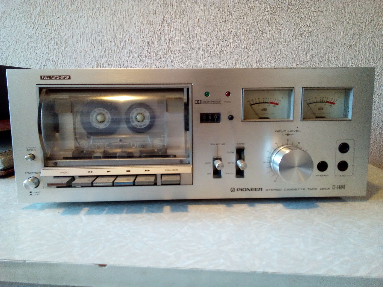 Platine Cassette Pioneer CT-F4040 – Vintage, Hi-fi, Fonctionnelle