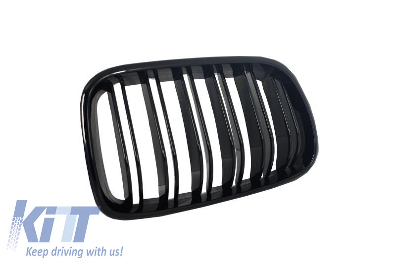 Grile M Nari BMW X3 F25 (2011-2014) Negru Lucios, ноздри, решетки foto 4