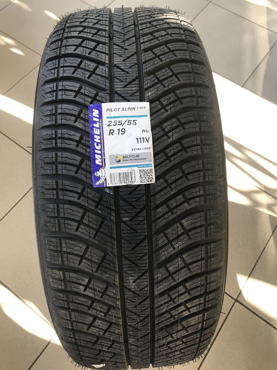 Зимние шины - Michelin Pilot Alpin 5 SUV NO - Porshe Cayenne