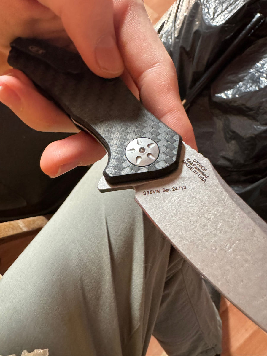 Zero Tolerance folding knife foto 2