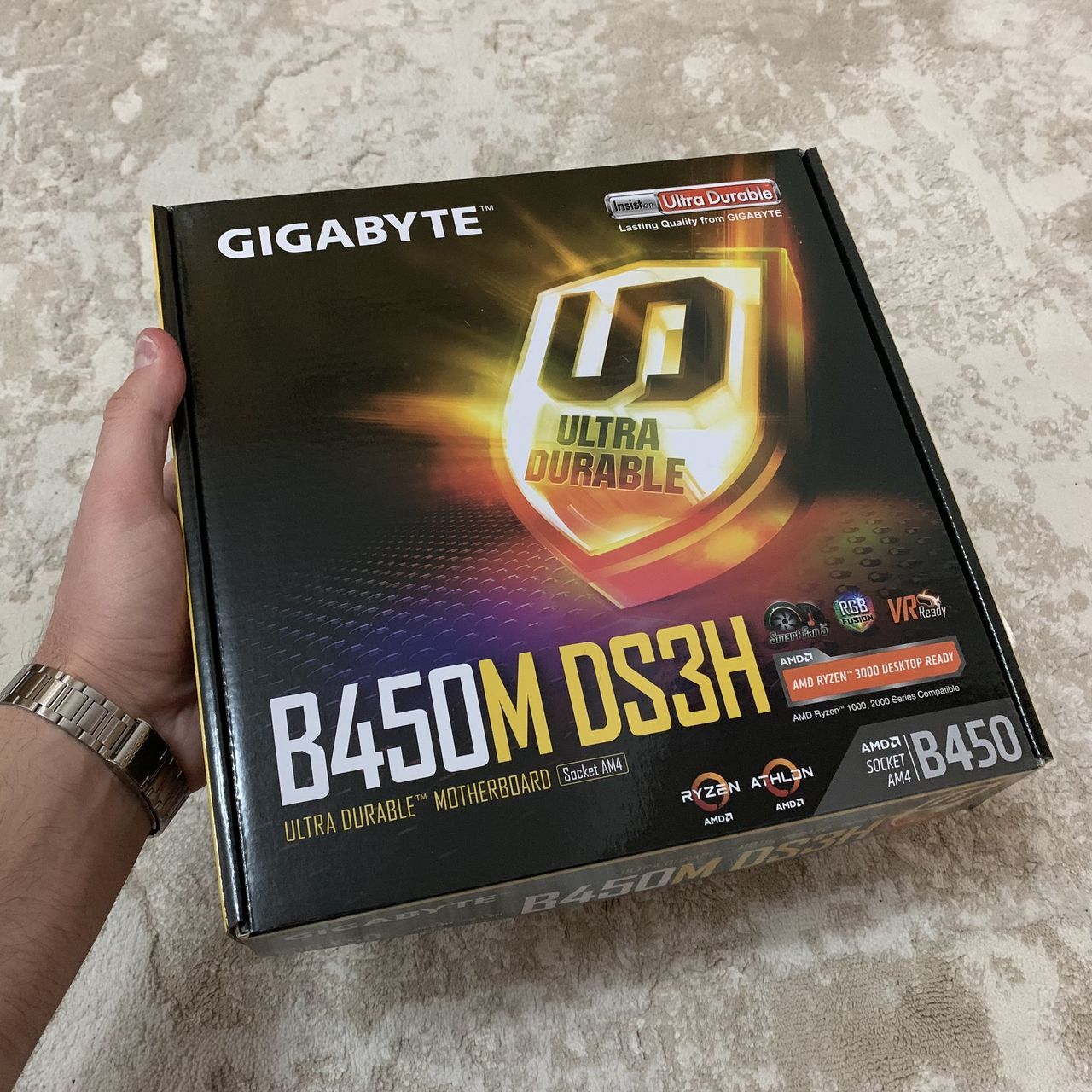 Gigabyte B450M DS3H