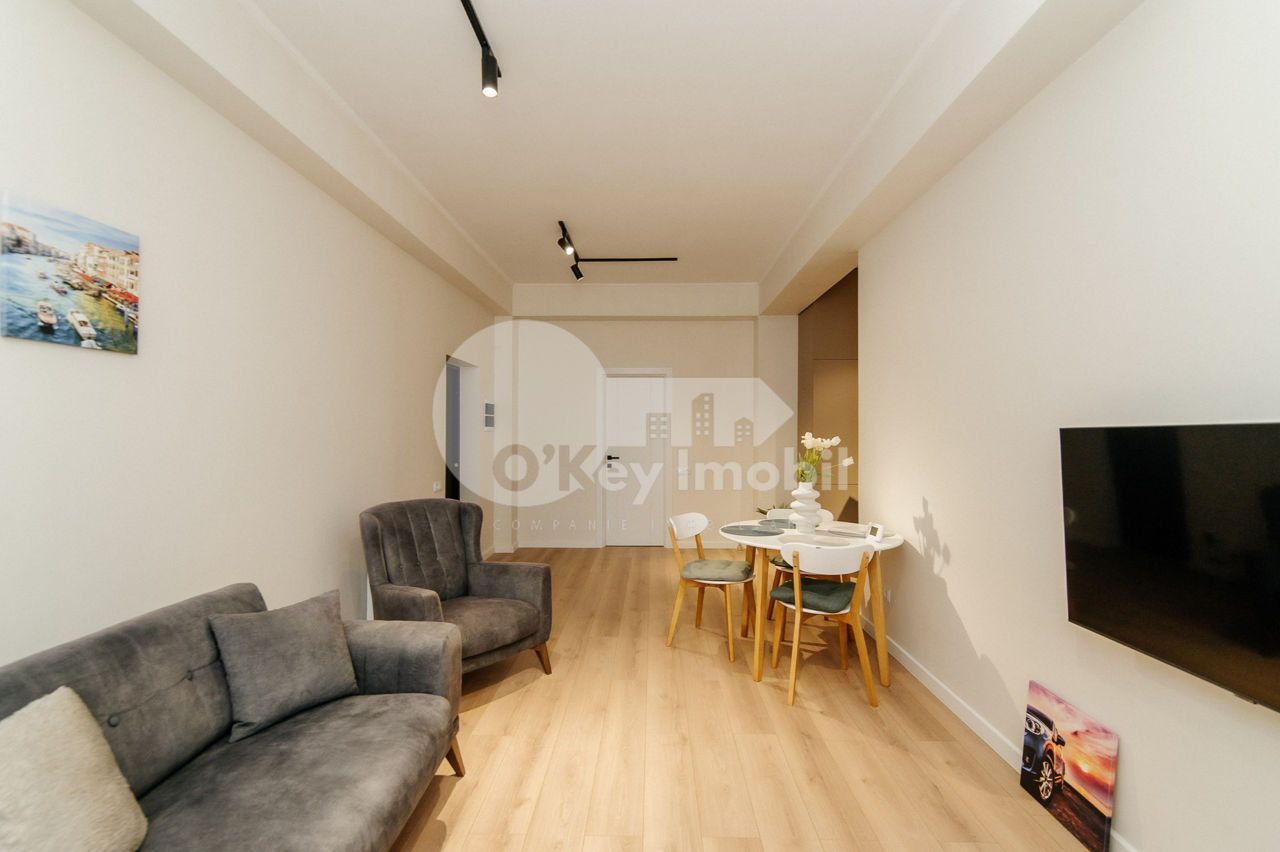 Apartament cu 1 cameră, 56 m², Centru, Chișinău foto 2