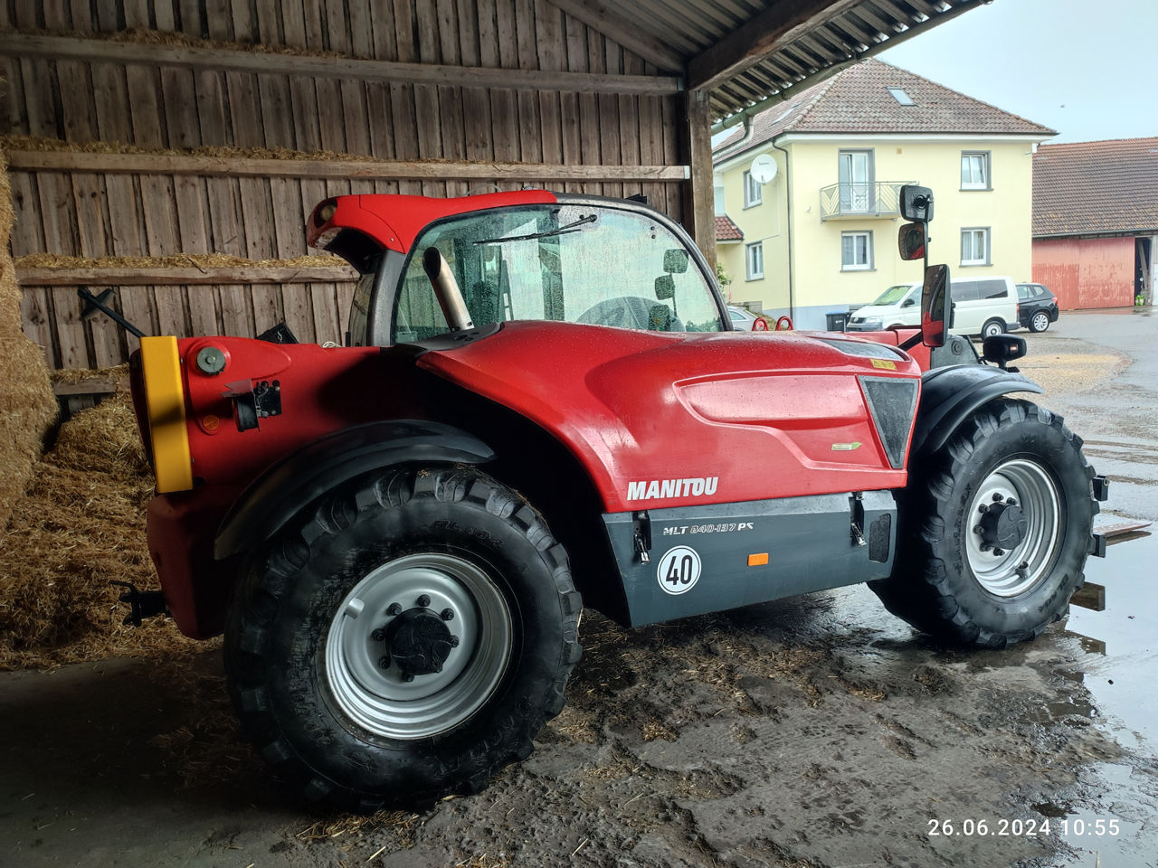 Телескопический погрузчик Manitou MLT 840 137 PS 2015 foto 1