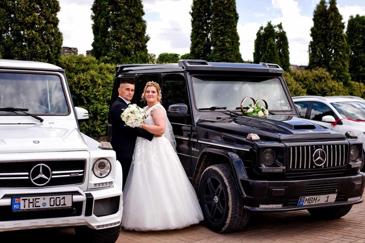 G Class (Gelandewagen) negre / Гелендваген черные - 170 €/zi & 25 €/ora (2) foto 15