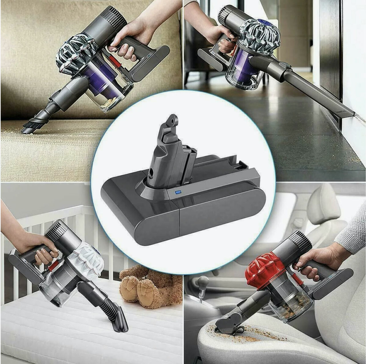 Ремонт аккумуляторных батарей Пылесос Dyson, Bosh, LG и другие фото 1