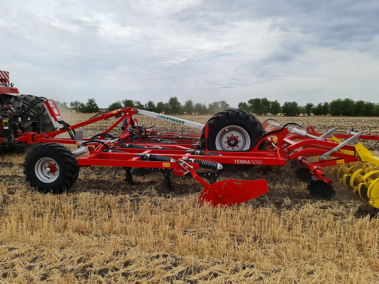 Стерневой культиватор 5-35 см Pottinger Terria 5030 (Австрия) foto 6