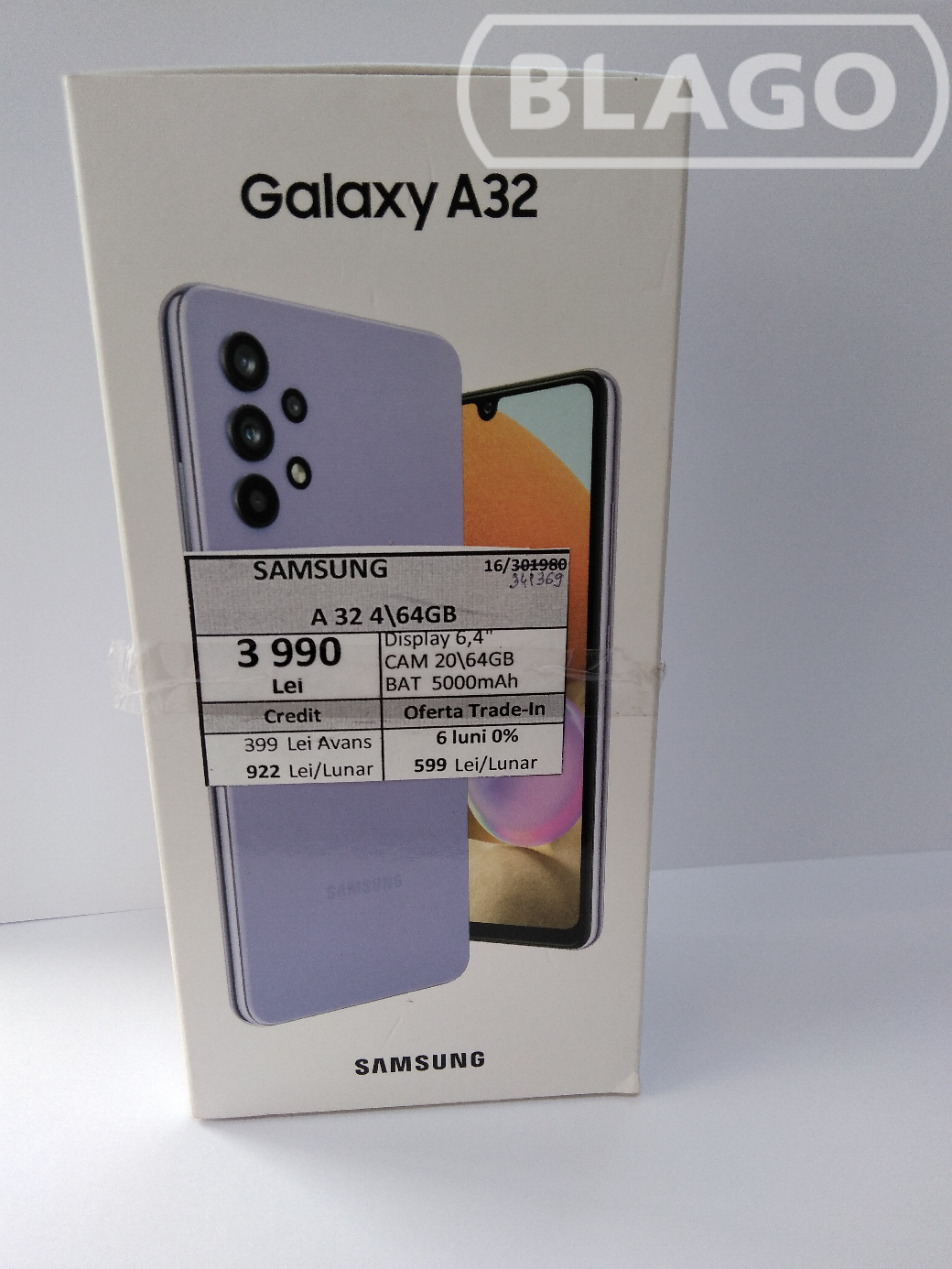 Samsung Galaxy A32 64 gb 3990 lei